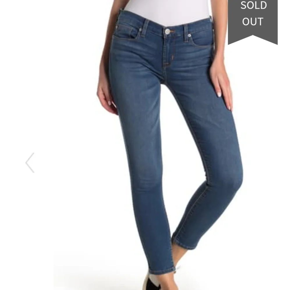 Hudson Crop Krista Super Skinny Jeans
